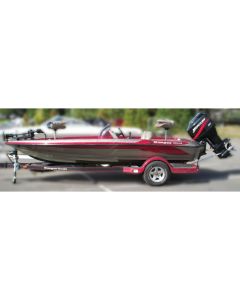 Pro Style Bass Boat Cover 18’ 6” x 82” (Burgundy)