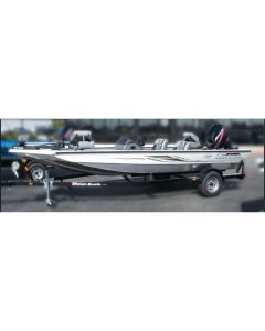 Wide Transom Bass Boat Cover 17’ x 97” (Black)