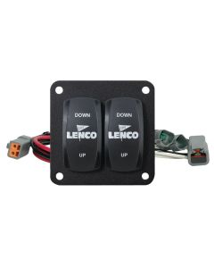 Complete Double Rocker Switch Kit for Single Actuator Systems