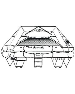 Life Raft USCG/SOLAS Range - 12 Person - Pack A