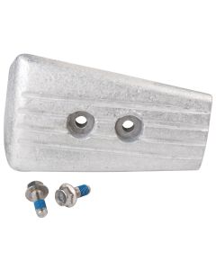 Aluminum Transom Anode with Bolt - Volvo (SX-A, DPS-A, DPS-A Oxi)