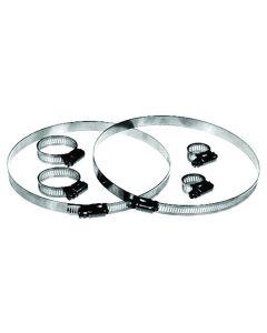 Stainless Steel Hose Clamps (11/16” - 1-1/4”)