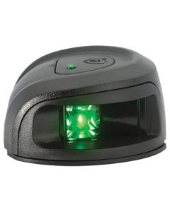 LightArmor L.E.D. Side Light - Deck Mount (Black Composite, Green)