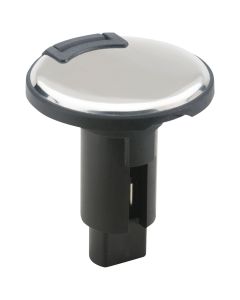 LightArmor™ Plug-In Round Base - SS Black Cover (3 Pin)