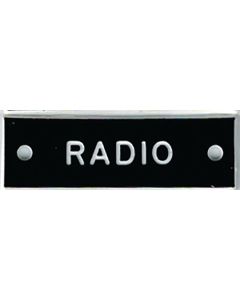 Identi-Plates™ Radio