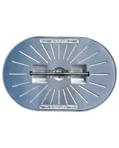 15” x 24” Commercial Grade Series Flush Non-Hinged Watertight Hatch (Oval with Aluminum Ring)