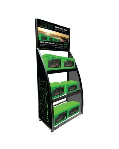 Marine Battery Display Rack