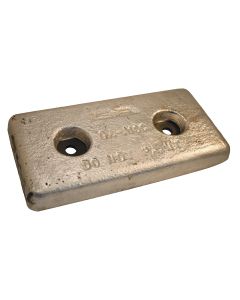 Aluminum Plate Hull Anodes (Cast-In Cored Holes)