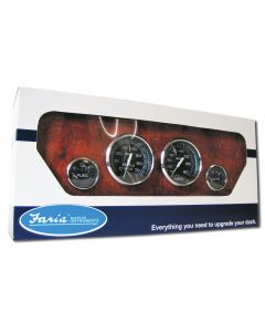 Chesapeake Black Stainless Steel Gauges - Outboard Boxed Set