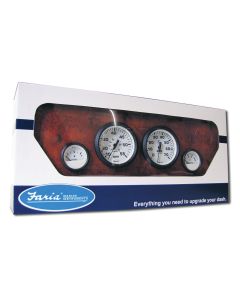 Euro White Gauges - Outboard Boxed Set