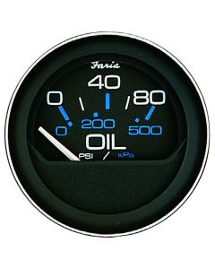 Coral Gauges - Oil Pressure Gauge (80 PSI)