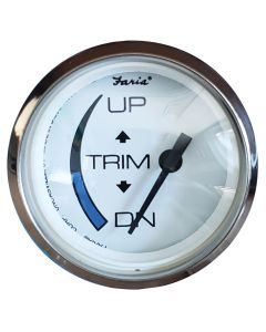 Chesapeake White Stainless Steel Gauges - Trim Gauge (Honda)