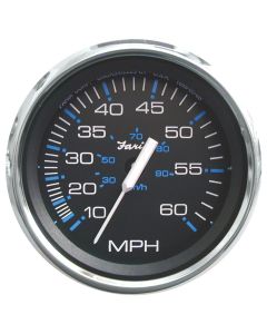 Chesapeake Black Stainless Steel Gauges - Speedometer (60 MPH)