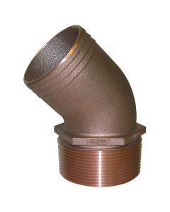 PTHD Series 3/4” NPT Standard Flow Pipe to Hose Elbows (3/4” ID)