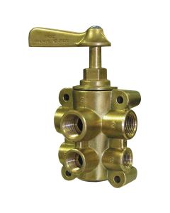 FV Series Six-Port Fuel Valves (1/2” NPT, 3/8” NPT)