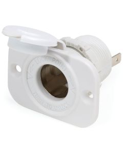 12 Volt Dash Socket - White