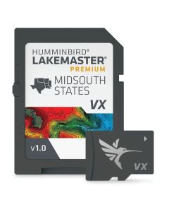 LakeMaster® Premium Digital GPS Maps (VX Technology) - Mid-South - TX, OK, AR, LA, MS