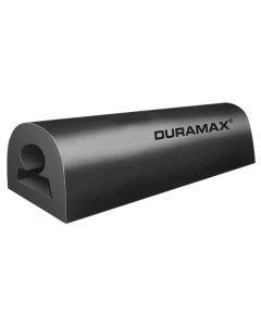 Johnson Duramax Commercial Bumper - Tapered D-Shape (Black, 2-1/8”)