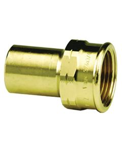 ProPress Female Street Adapter - Zero Lead (1/2” FTG, 3/8” FPT)