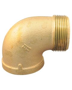 Brass 90° Pipe Street Elbows (1/2” NPT)