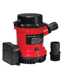 Heavy Duty Automatic Submersible Bilge Pump (1,600 GPH)