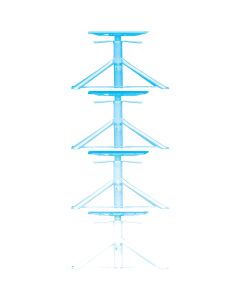 Motor Boat Stand - Orange Galv. Long Top (41”-58”)