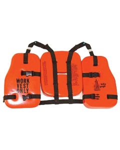 Type V Vinyl Dipped Work Vest with Internal Webbing 