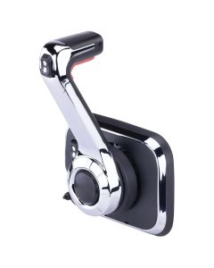 Xtreme Dual-Function Chrome Side Mount Controls With Engine Cut Off Switch (Side Control with Trim and Tilt)