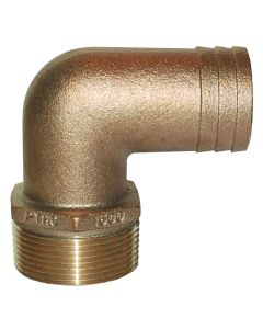 PTHC Series 1/2” NPT Standard Flow Pipe to Hose Elbows (1/2" or 5/8" ID)