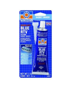 Sensor-Safe Blue RTV Silicone Gasket Maker (3 oz. Tube)