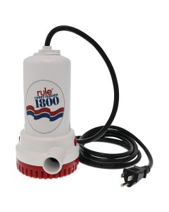 Automatic Submersible Utility Pump - 110 Volt (8’ Cord)