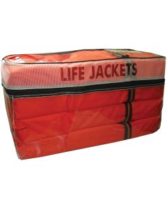 Storage Bag with 4 Adult Type II Life Jackets 