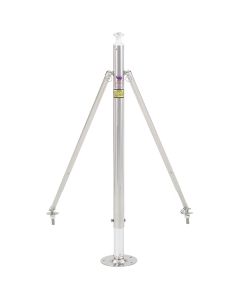 Swivl-Eze Adjustable Height Stainless Steel Ski Pylon (1" Post) 