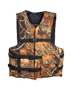 Camouflage Angler Fishing Vest - Universal Adult