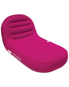 Sun Comfort® Cool Suede Chaise Lounge (Raspberry)