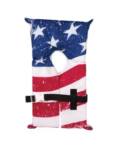 Stars & Stripes Type II Keyhole Life Vest 