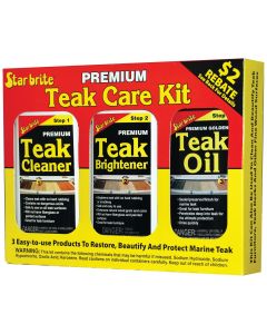 Premium Teak Care Kit (16 fl. oz.)