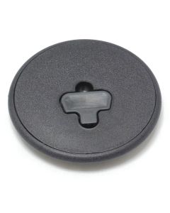 Quick Release Cam Lock Deck Plate - 8” x 5-1/8” (Black)