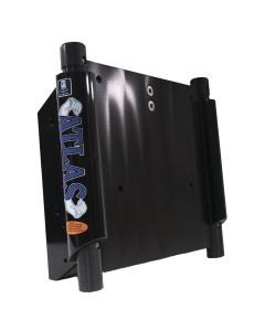 Atlas® Series Hydraulic Jack Plate - Anodized Black Coating (8” Setback)