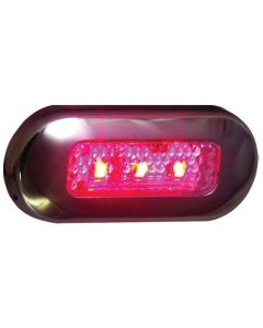 L.E.D. Oblong Courtesy Light (Red)