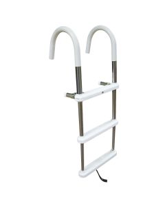 Telescoping Gunwale Hook Ladder (3-Step)