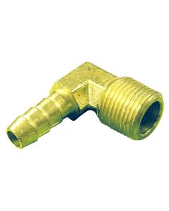 Brass Fuel Elbow (1/4” NPT x 5/16” Barb)