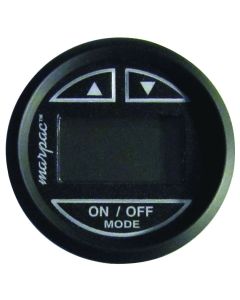 Depth Sounder - Transom Mount Transducer (Black Face with Black Bezel)