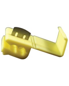 Vinyl Scotch Locks (12-10 AWG, Yellow)