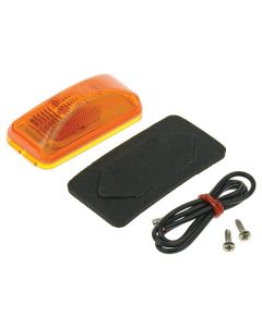 Snap-In Bezel Trailer Clearance Marker Light Module Only (Amber)