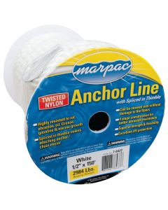 Twisted Nylon Anchor Line (5/8” x 300’ L)