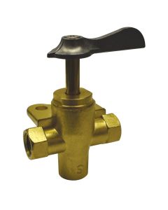 Brass 3-Way Valve (1/4” FNPT)