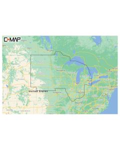 C-MAP Reveal Lakes - US Lakes North Central