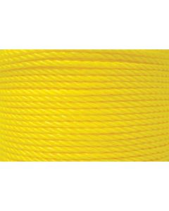 3-Strand Twisted Polypropylene Rope (5/16” x 600’, Yellow)