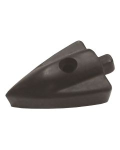 Black Nylon End Caps (1”)